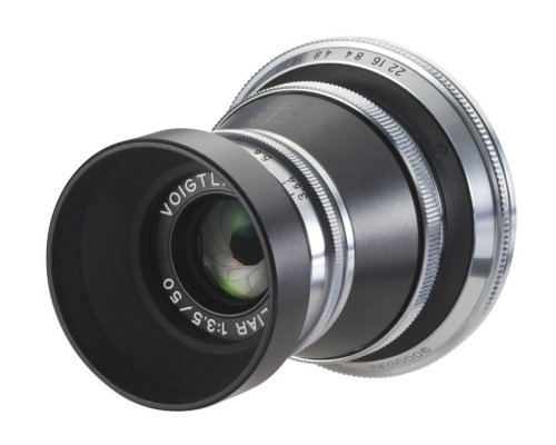 Voigtlander 50mm F3.5 VM Mount Vintage Line Heliar Lens