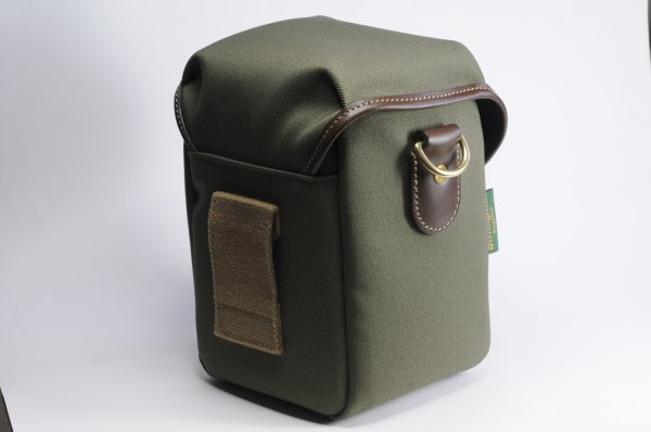 Billingham 72 Camera Bag - Sage FibreNyte / Chocolate Leather