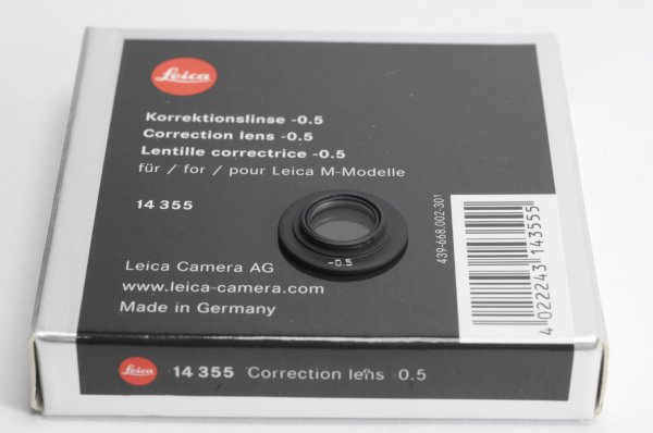 Leica -0.5 Diopter for M Cameras