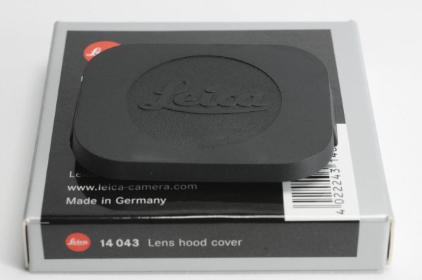 Leica Lens Hood Cover 14043 for 28mm f2.8 Elmarit-M & 35mm f2 Summicron-M ASPH